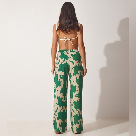 Printed Long Sleeves Kimono And Pants Set ππ€ - Picture 5 of 9